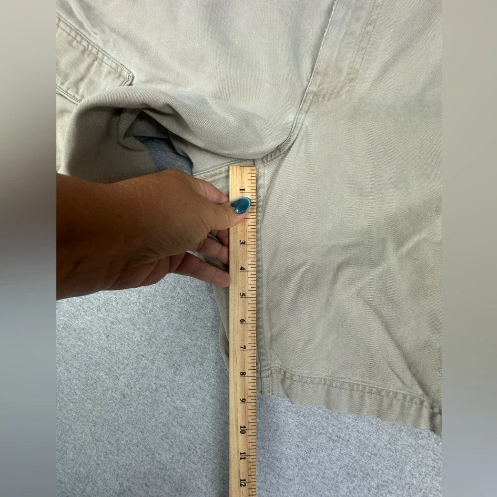Vintage Polo Ralph Lauren 67 Chino Cargo Shorts Mens Size 36x Tan‎ Khaki Y2K 90s
